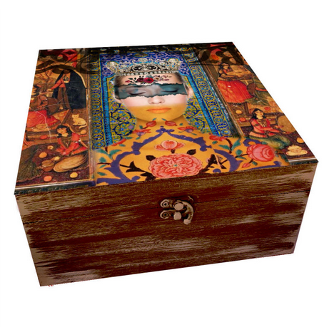 جعبه سنتی چوبی